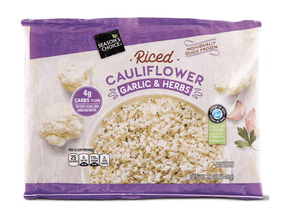 Garlic Riced Cauliflower